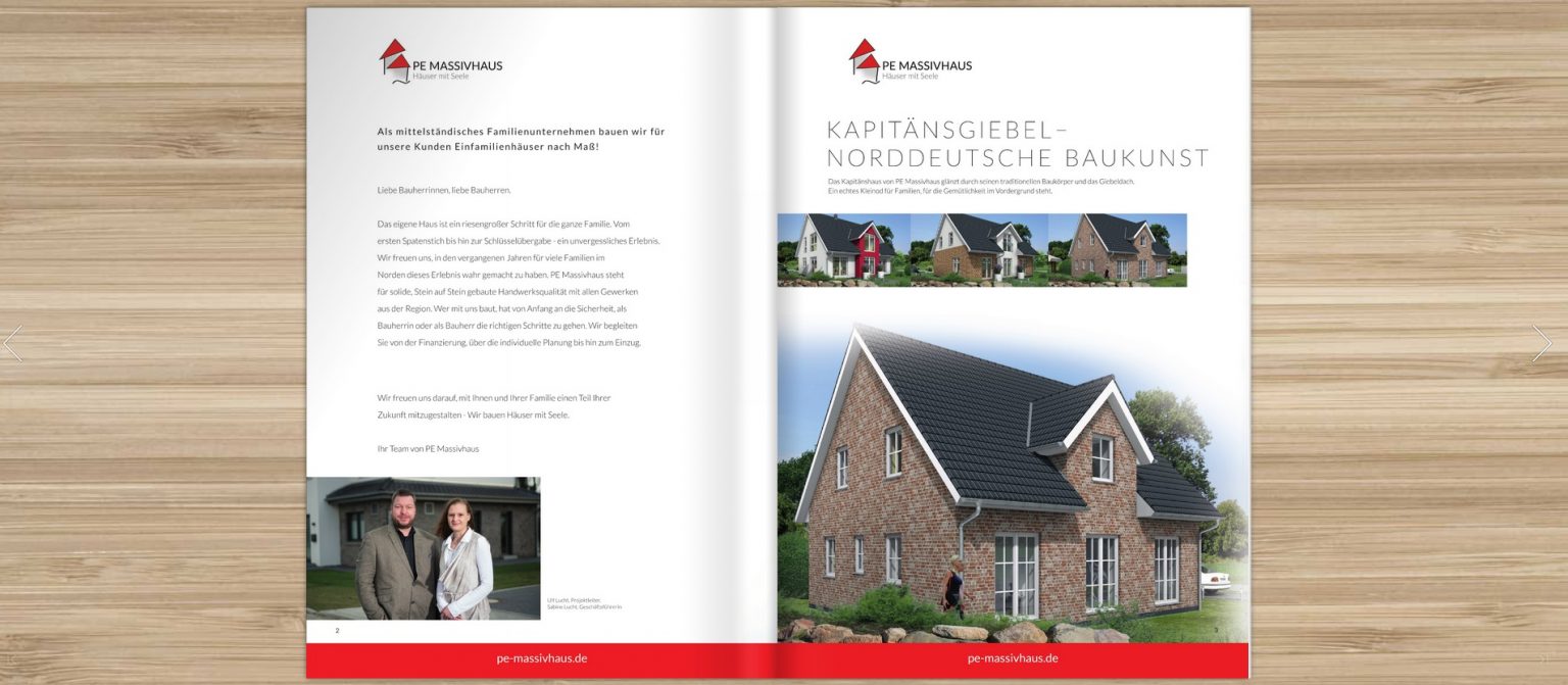 Unser Katalog PE Massivhaus